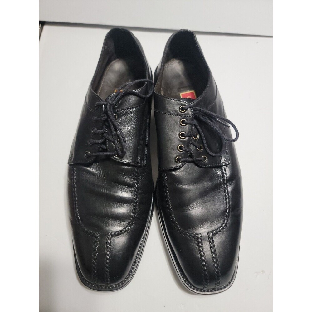Cole Haan Black Leather Split Toe Lace-Up Oxford Dress Shoes Mens US 11 M